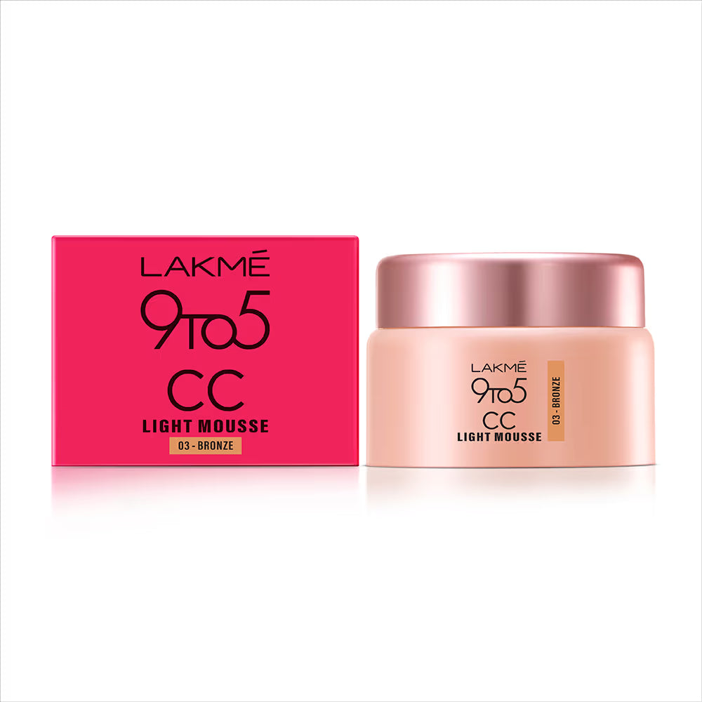 Lakme 9 To 5 CC Mousse - Bronze (25 g)