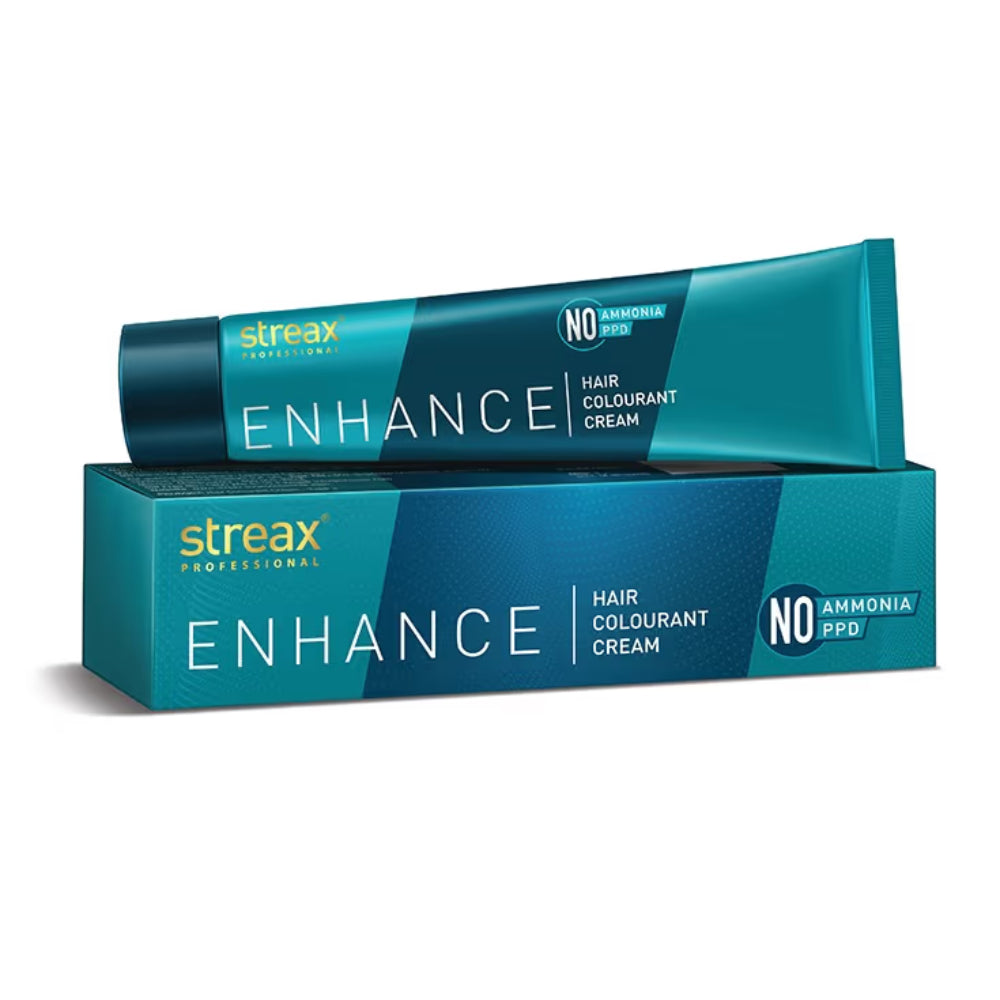 Streax Professional Enhance Hair Colourant Cream - Dark Brown 3 (90g)