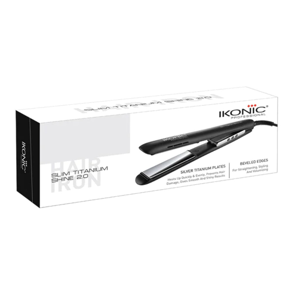 Ikonic titanium clearance shine hair straightener