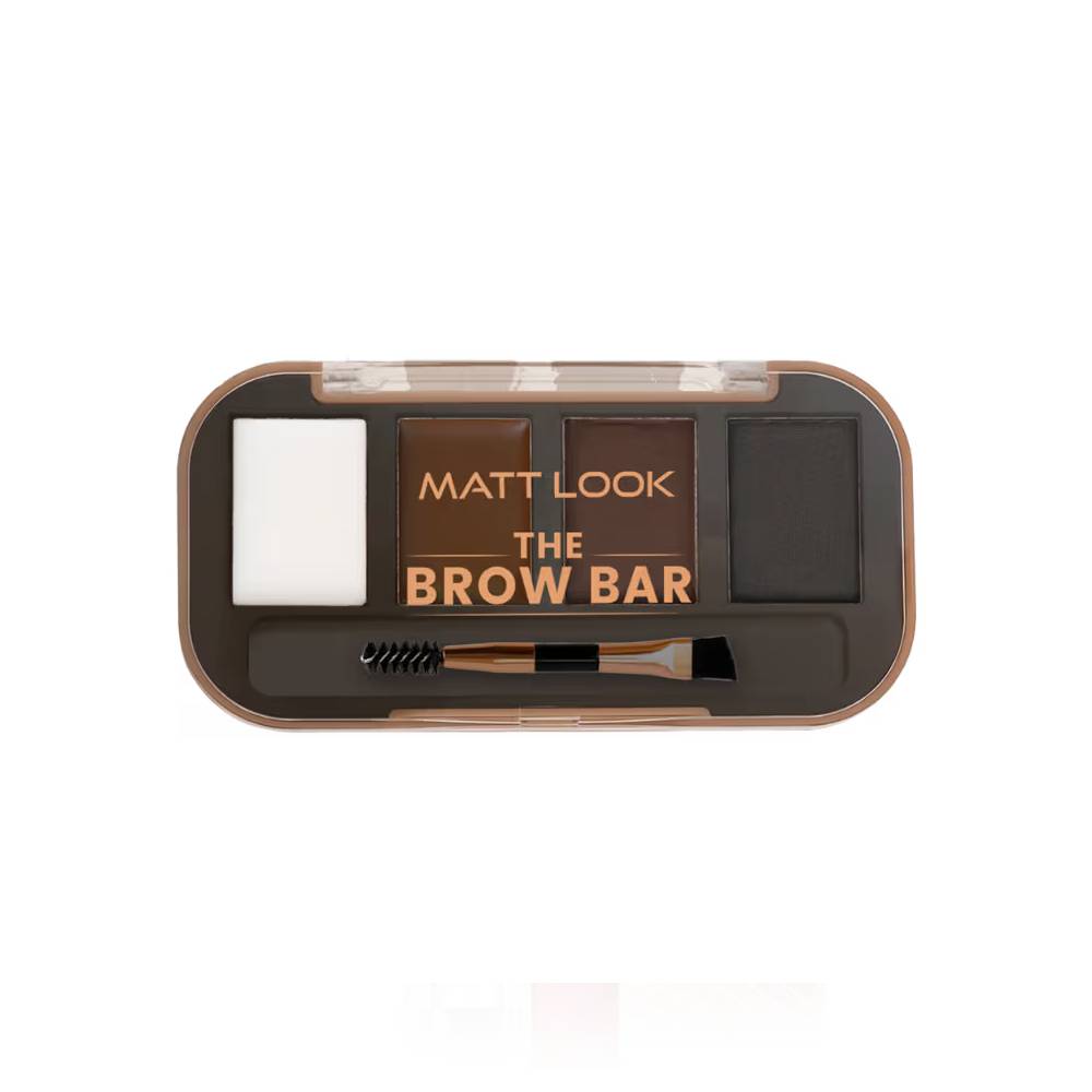 Matt look The Brow Bar Eyebrow Enhancer Eyeshadow Palette - Soft 01 (8g)