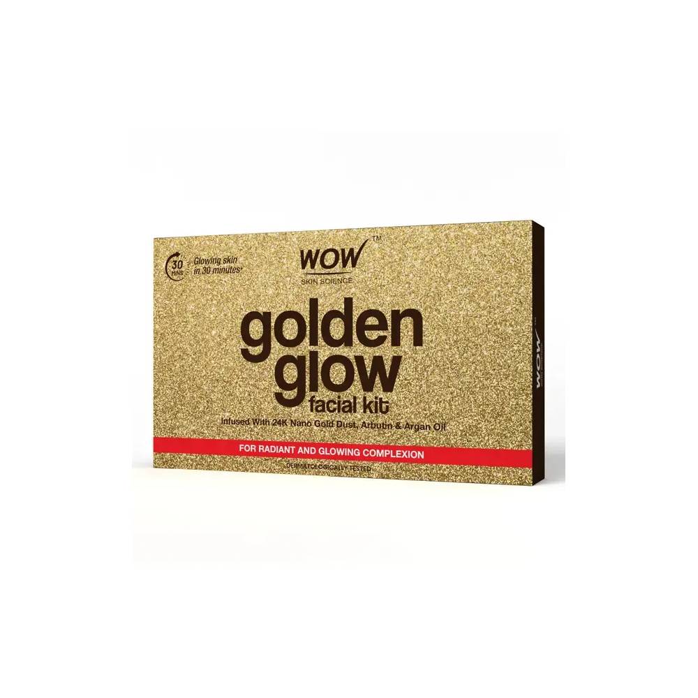 Golden Facial Kit For Glowing Skin - 60 ml