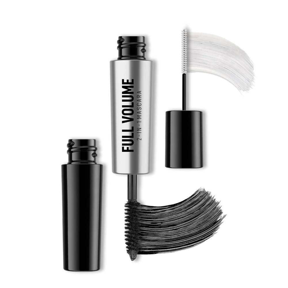 RENEE Full Volume 2-in-1 Mascara With Primer, Long Lasting Weightless Waterproof Formula