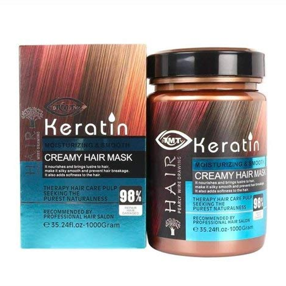 DTMTV Keratin Moisturizing & Smooth Creamy Hair Mask (1000 GM)