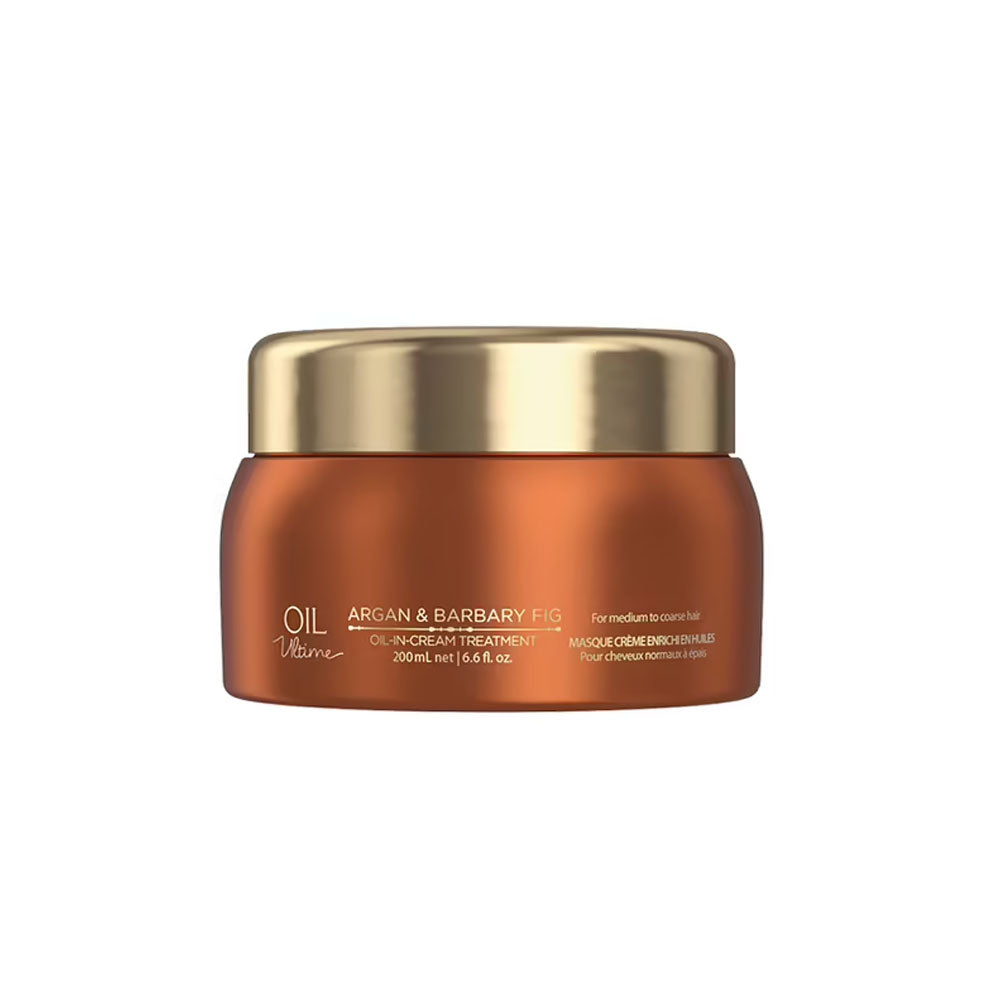 Schwarzkopf Professional Oil Ultime Treatment with Argan and Barbary Fig Oil In Cream (200ml)