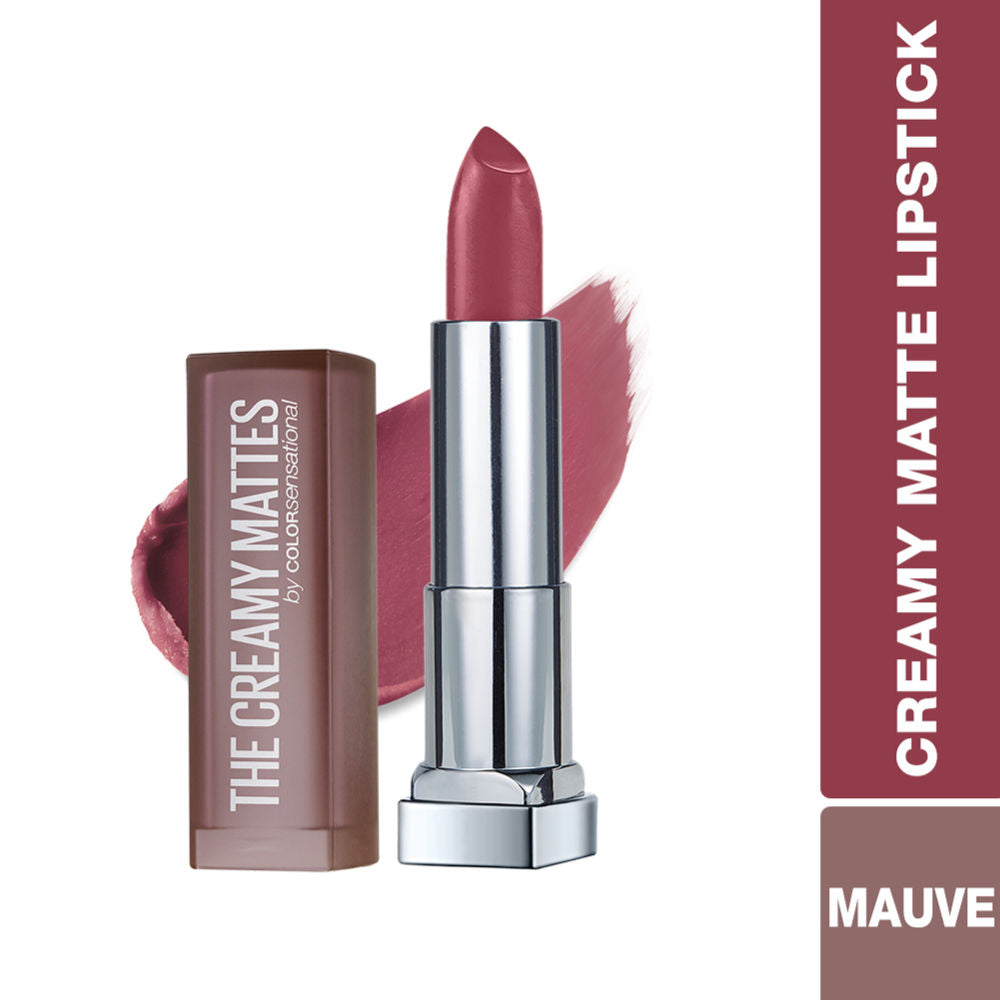 Maybelline New York Color Sensational Creamy Matte Lipstick - Touch Of Spice (3.9g)