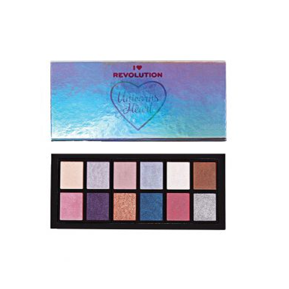 I Heart Revolution - Unicorns Heart Eyeshadow Palette