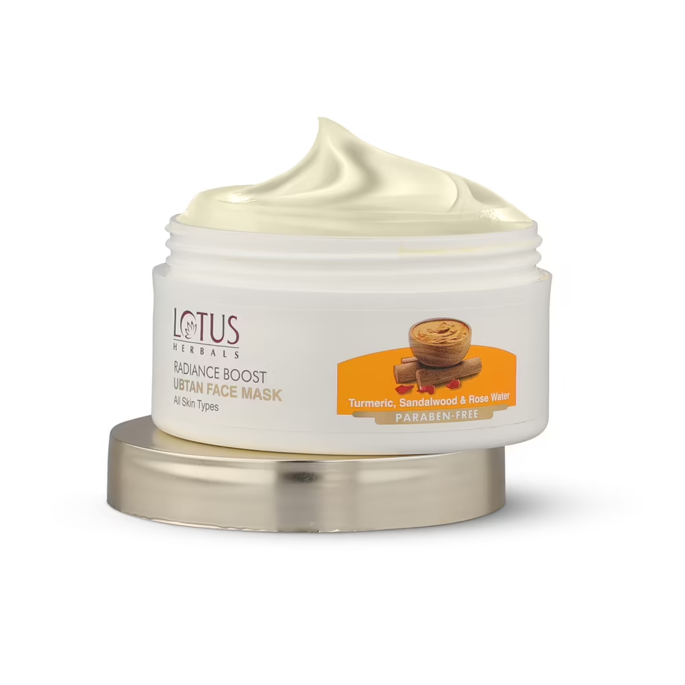 Lotus Herbals Radiance Boost Ubtan Face Mask (100gm)