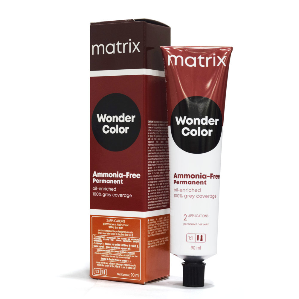 Matrix Wonder Color Ammonia Free 5.28 (Violet Mocha Light Brown)