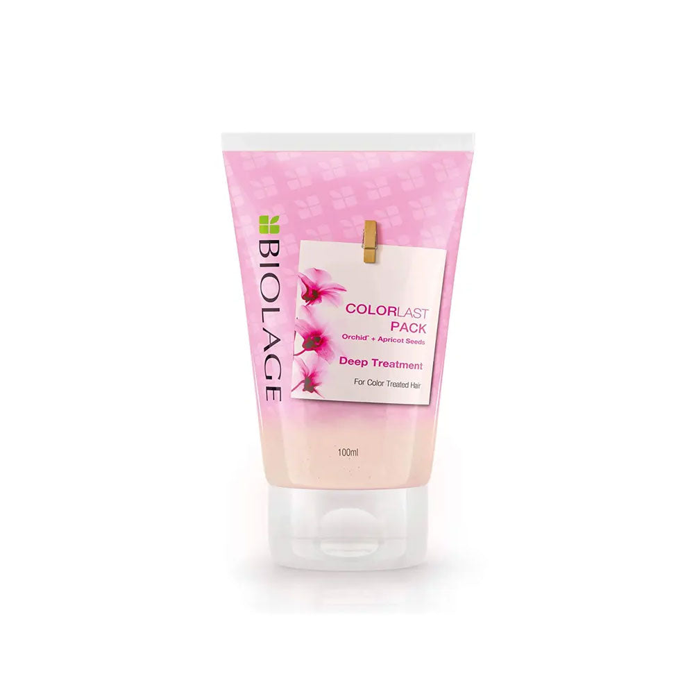 Biolage Color Last Pack Orchid + Apricot Seeds Deep Treatment For Color Treated Hair 100ml
