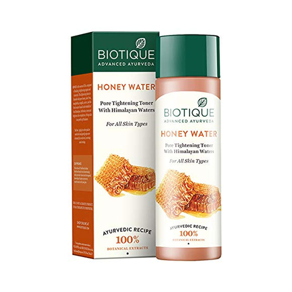 Biotique Honey Water Pore Tightening Toner, 120ml