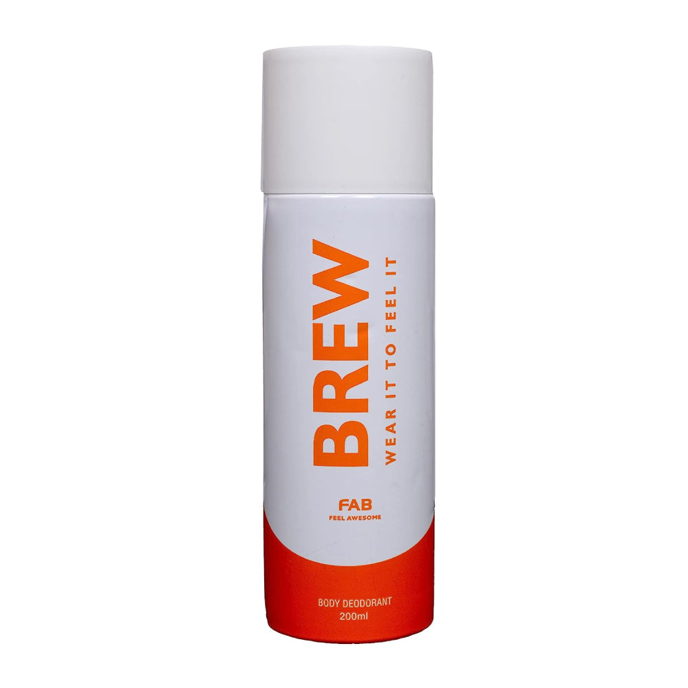Brew FAB Deodorant For Mnge and Woman 200 ml