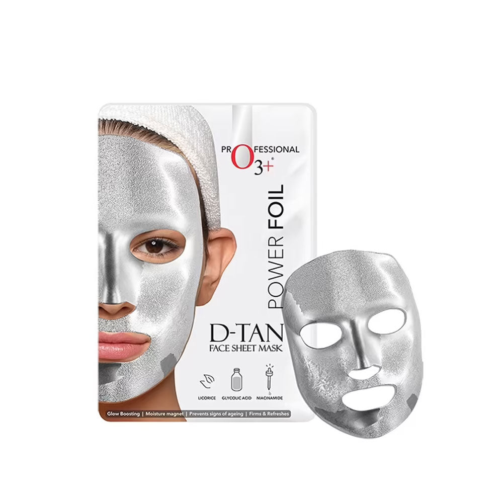 O3+ Power Foil D-Tan Face Sheet Mask (20ml)