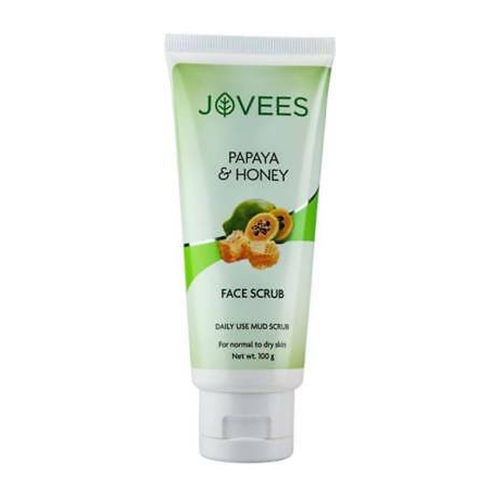 Jovees Papaya & Honey Scrub, 100 g