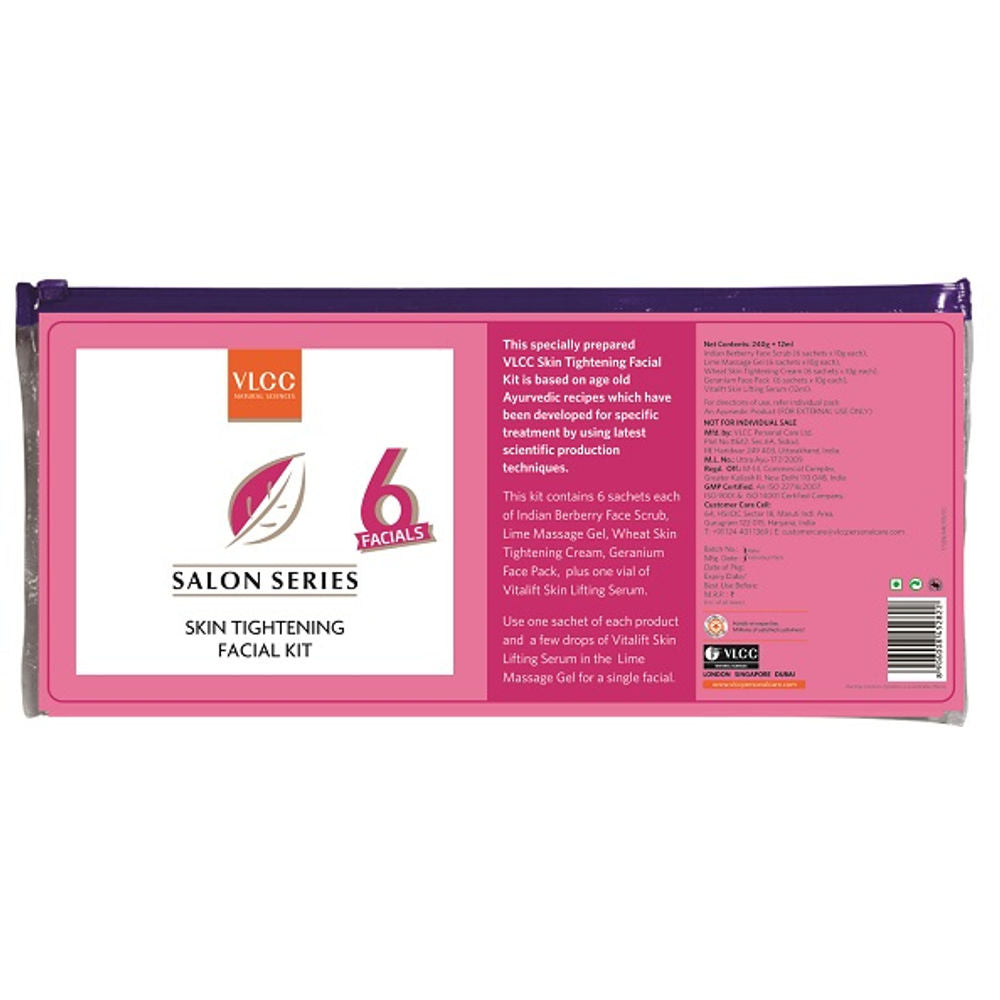 VLCC Skin Tightening Facial Kit (6 Facials)