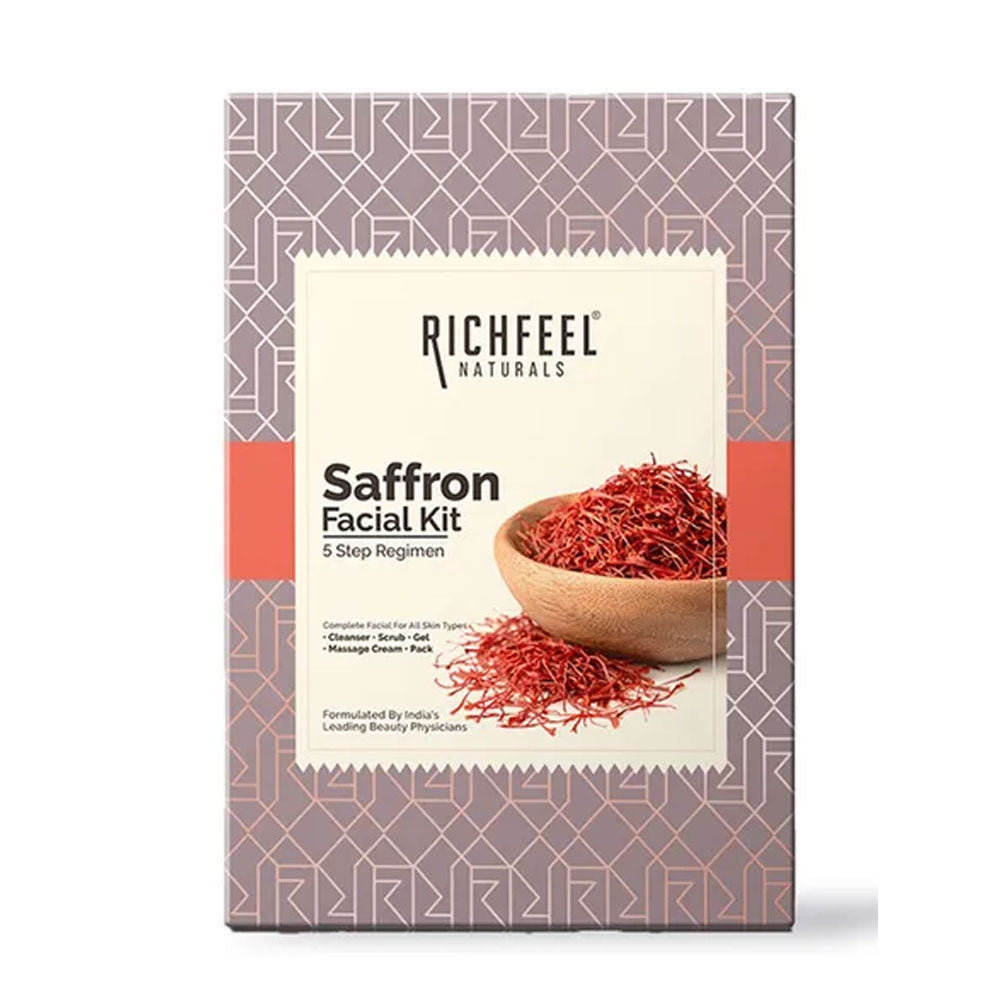 Richfeel Naturals Saffron Facial Kit - 250 gm