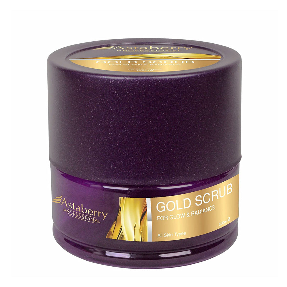 Astaberry Professional Gold Scrub Glow & Radiance 500ml