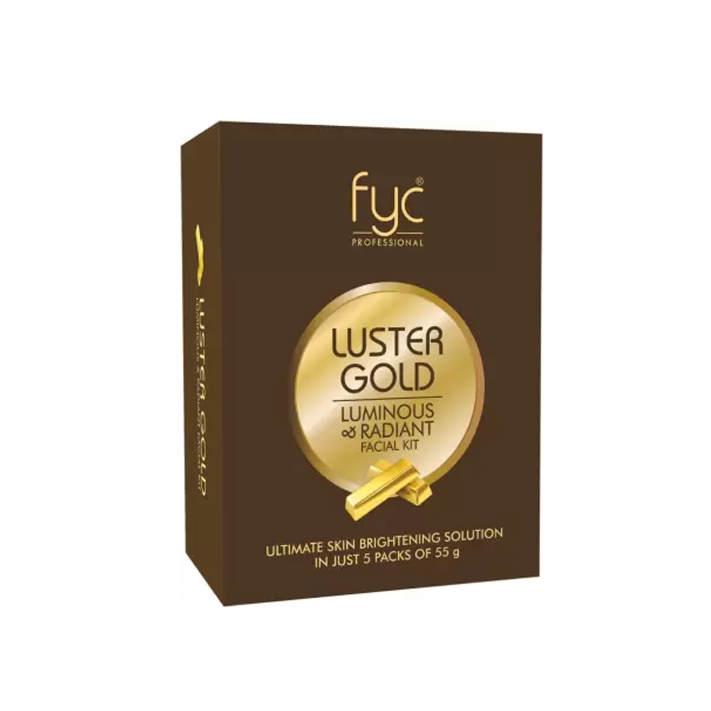Fyc Professional Luster Gold Luminous & Radiant Faceial Kit