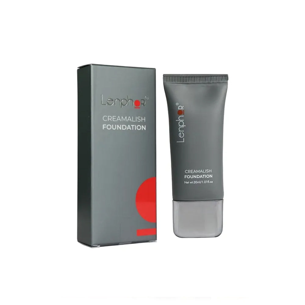Lenphor Creamalish Foundation 01 Ivory