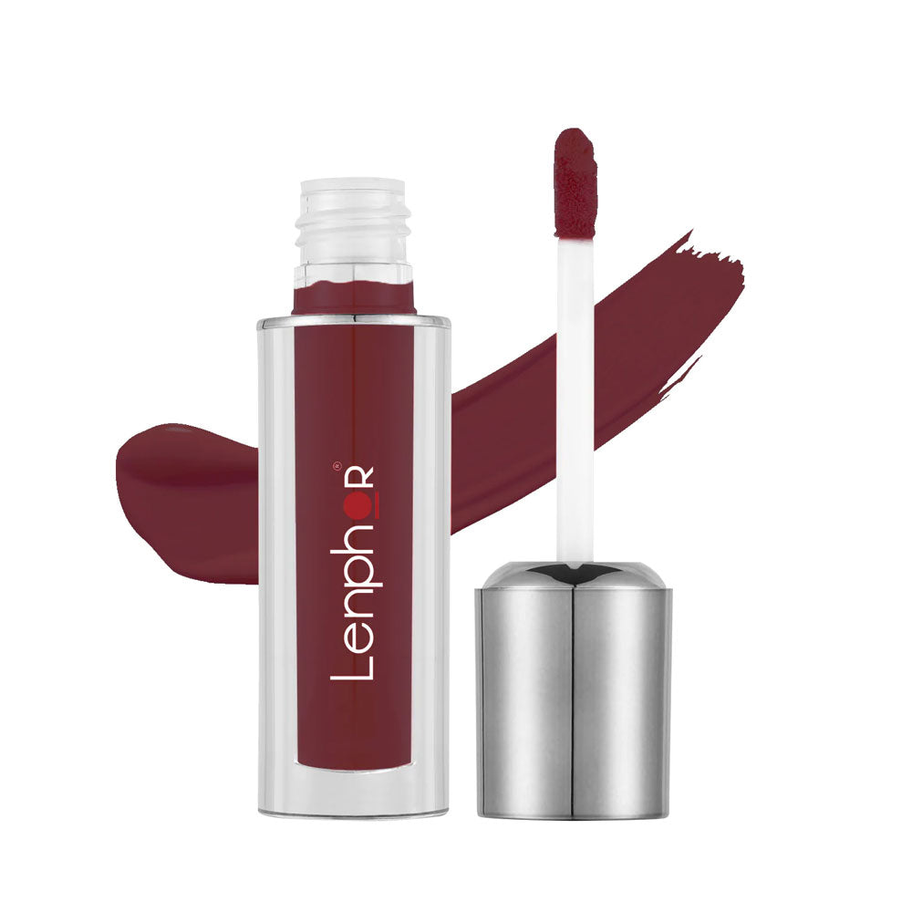 Lenphor Colour Me Up Liquid Lipstick 07 Bold Wine