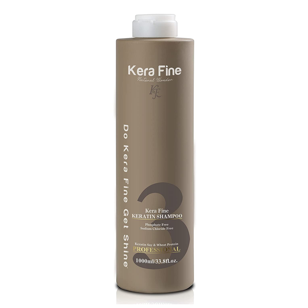 Kera Fine Professional Keratin Soy & Wheat Protein Shampoo 1000ml