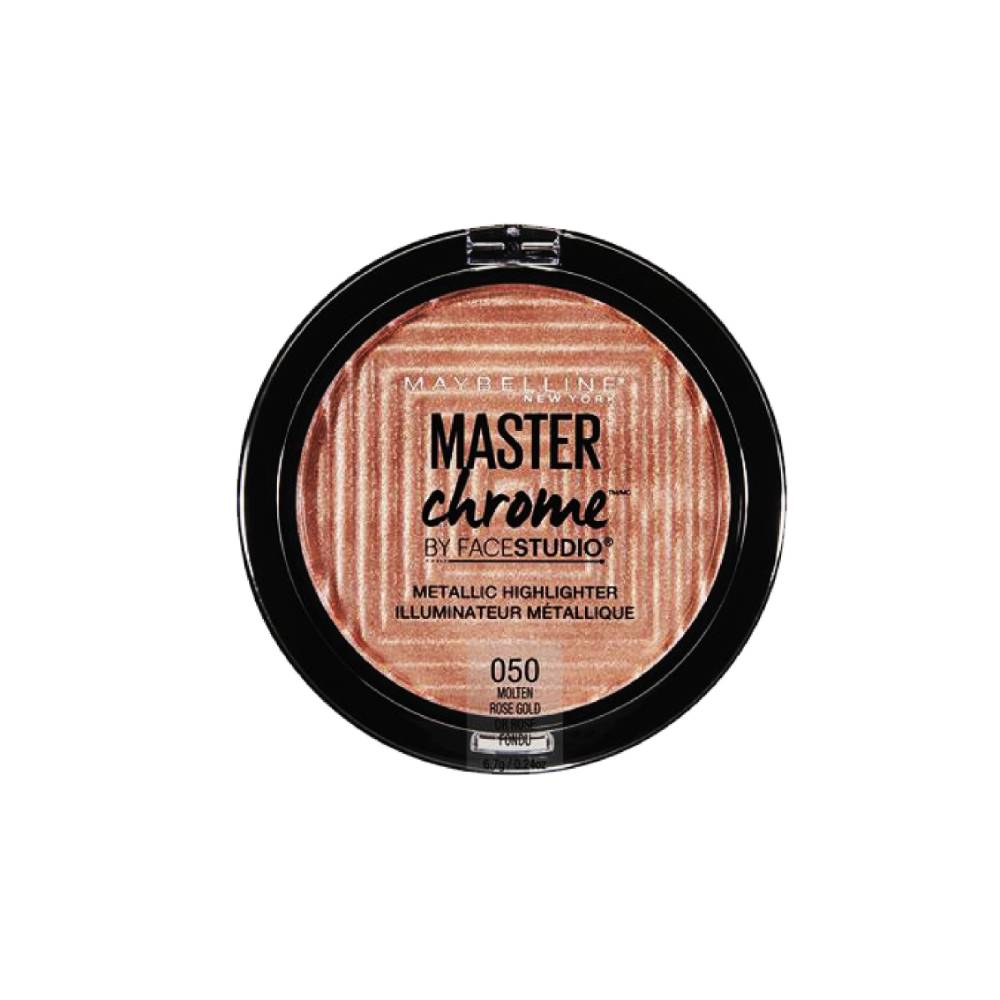 Maybelline New York Face Studio Master Chrome Metallic Highlighter 050 Molten Rose Gold 6.7g