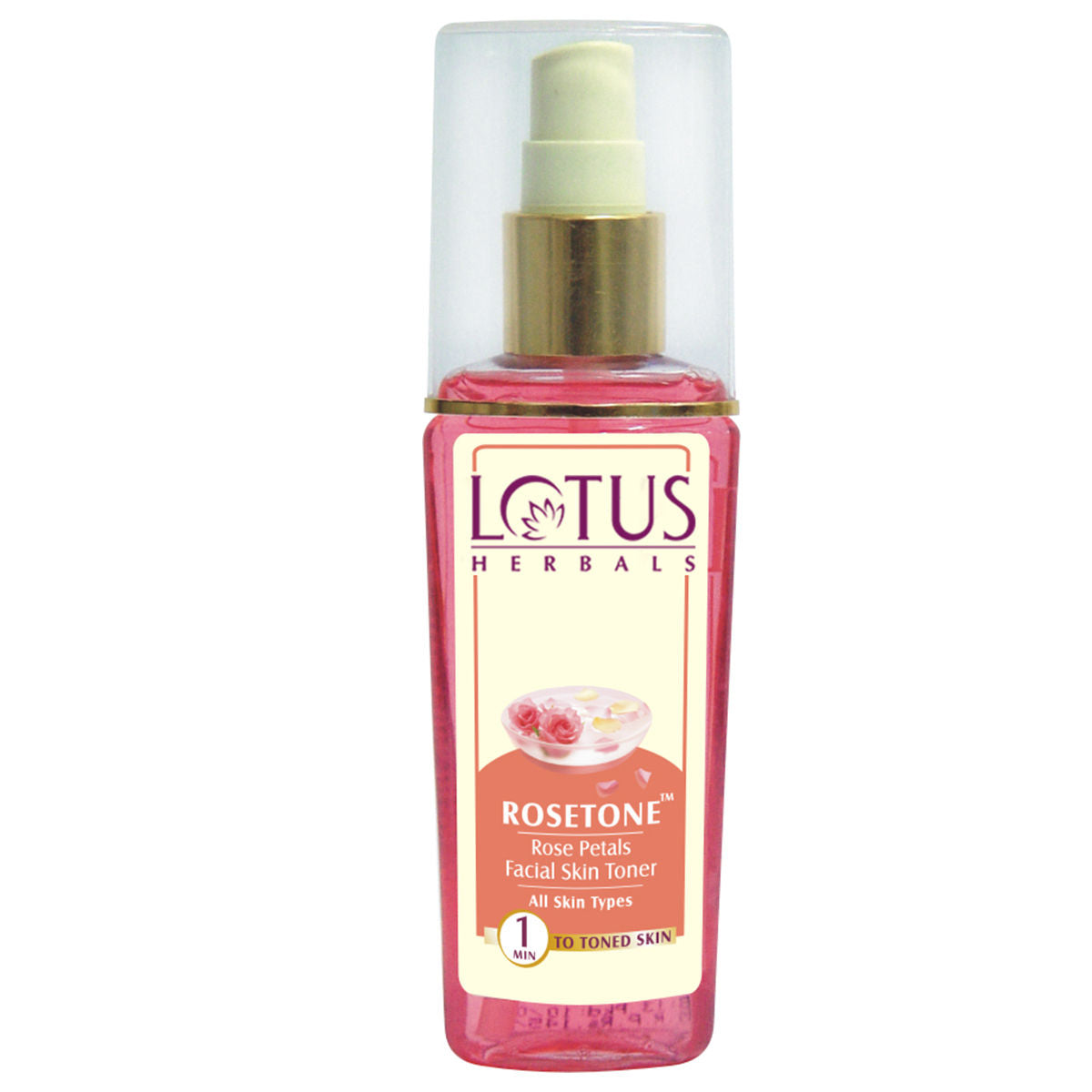 Lotus Herbals Rosetone Rose Petals Facial Skin Toner (100ml)