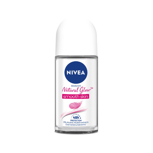 Nivea Deodorant Natural Glow Smooth Skin Roll On (50ml)