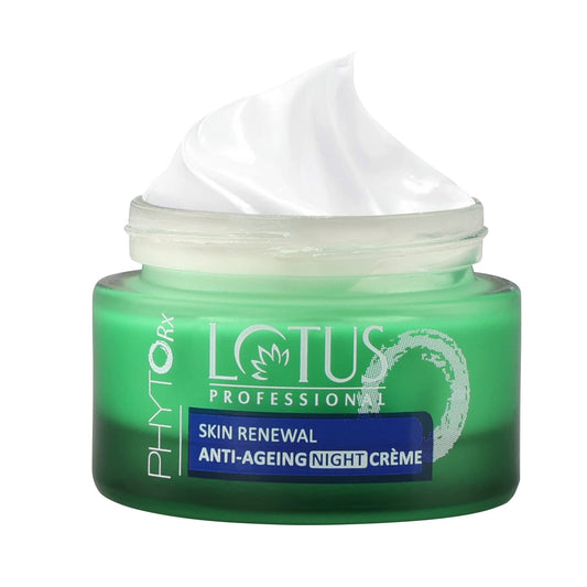 Lotus Professional Phyto Rx Skin Renewal Anti Ageing Night Cream, Natural, 50 g