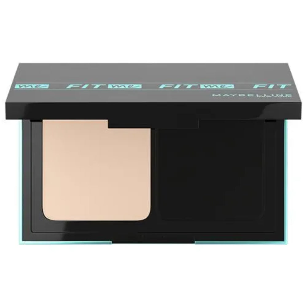 Maybelline New York Fit Me - Ultimate Powder Foundation, 24 Hour Oil Control, High Coverage, 9 g Shade 120 Classic Ivory