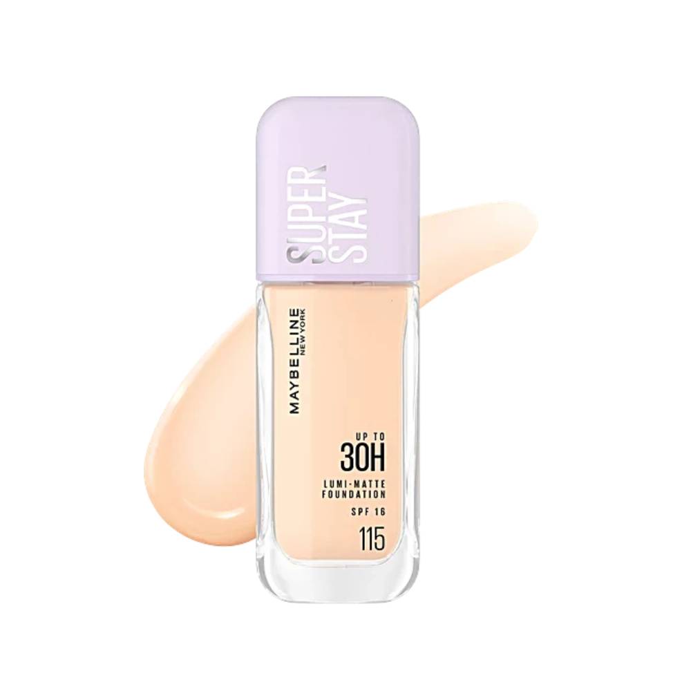 Maybelline New York Super Stay Lumi-Matte Liquid Foundation, 35 ml 115