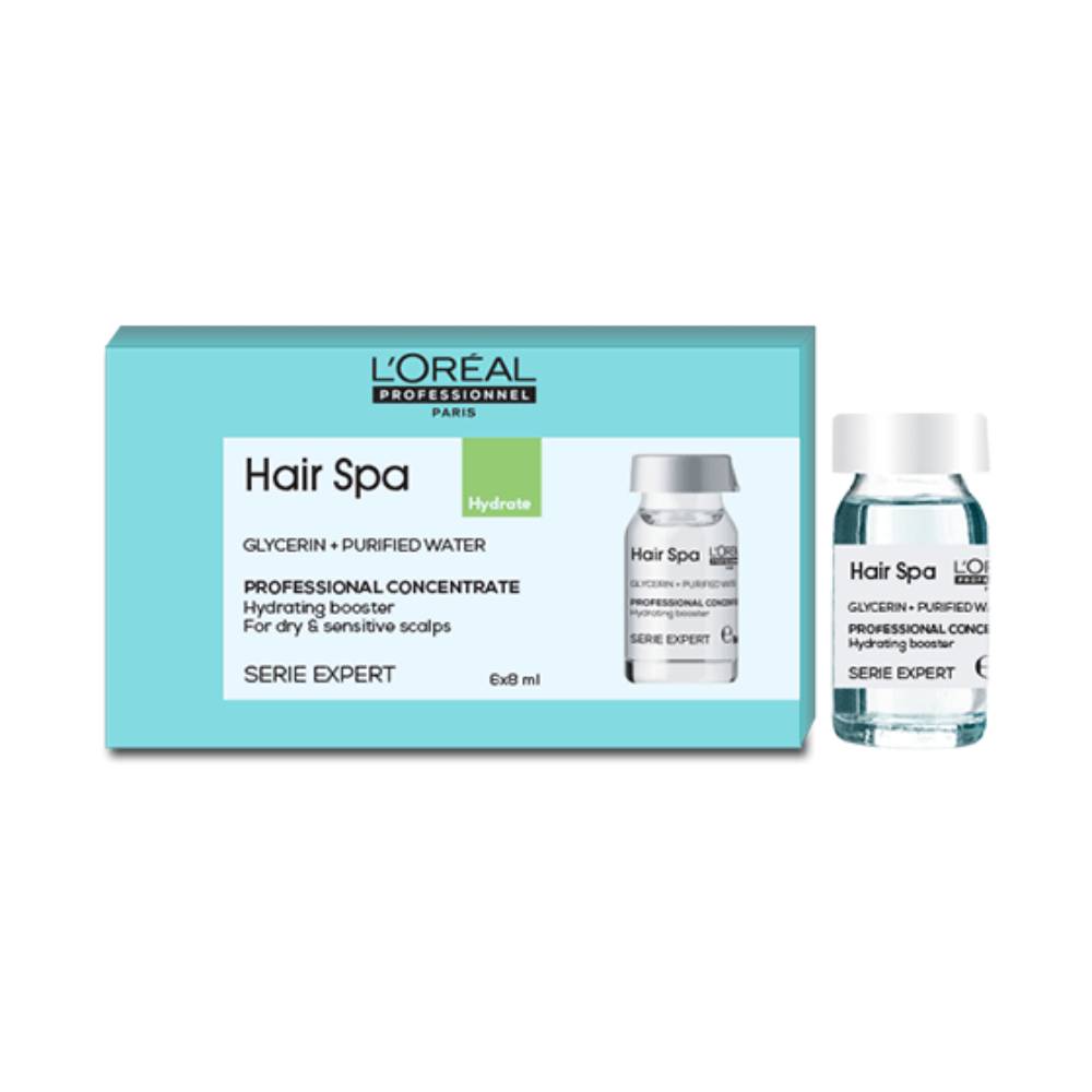 L'Oreal Professionnel Hair Spa Hydrating Concentrate (Pack of 6)