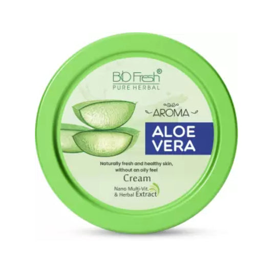 Biofresh Pure Herbal Aloe Vera Body Cream Moisturized & Non-Greasy Winter Cream Gel  (800)