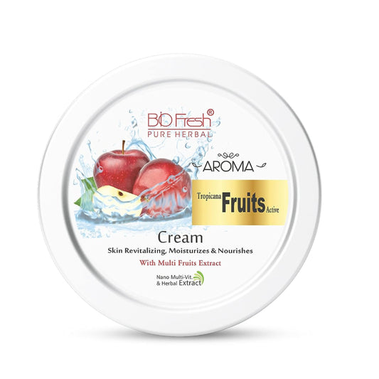 BioFresh Herbal Tropicana Fruits Skin Nourishing Body Cream with Multi Fruits Extracts Smooth & Glowing Skin Non-Greasy Winter Cream Hydrating Cream Skin Moisturizing Cream (800ml)