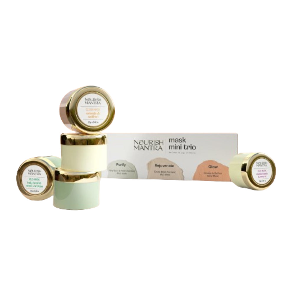 Nourish Mantra Mask Mini Trio 3x12g