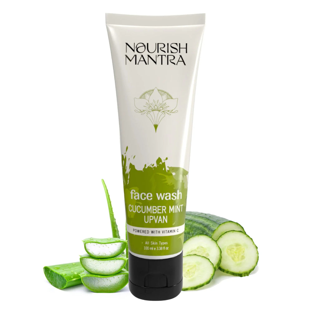 Nourish Mantra Cucumber Mint Upvan Face Wash 100ml