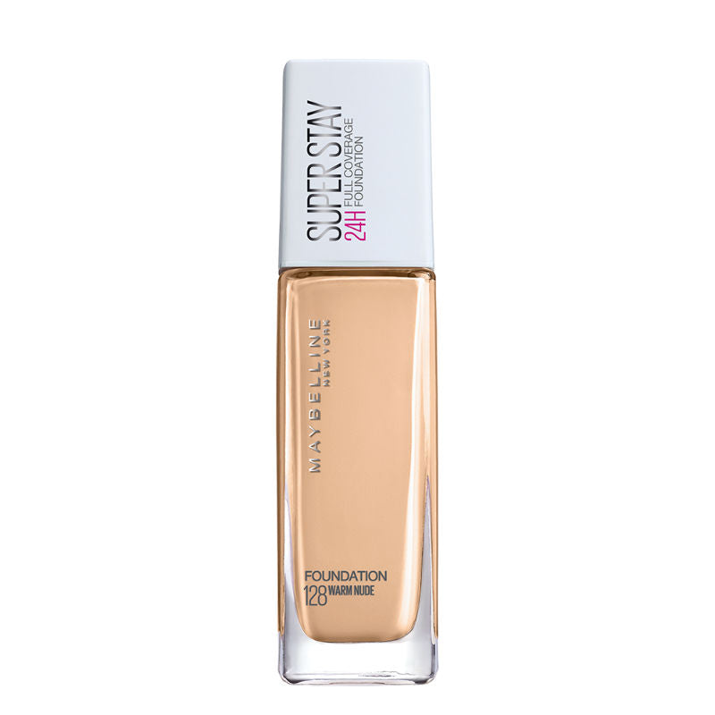 Maybelline New York Super Stay Full Coverage Foundation - Warm Nude 128 (30ml)