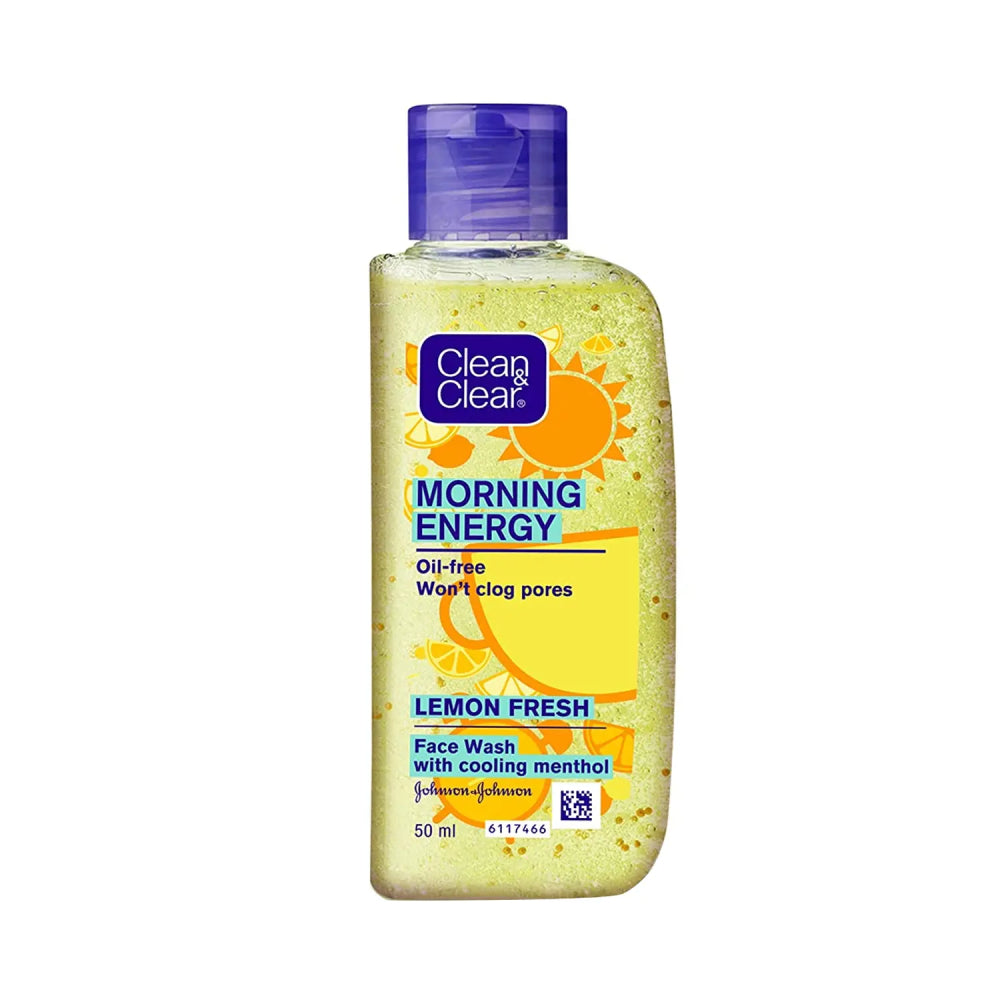 Clean & Clear Morning Energy Lemon Fresh Face Wash (50ml)