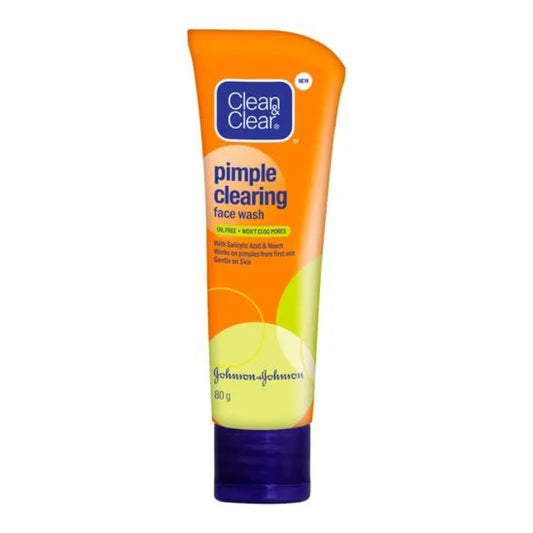 Clean & Clear Pimple Clearing Facewash, 80 g