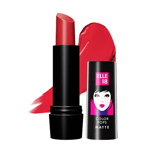 Elle 18 Color Pops Matte Lip Colour, 4.3 g R31 Crazy Red