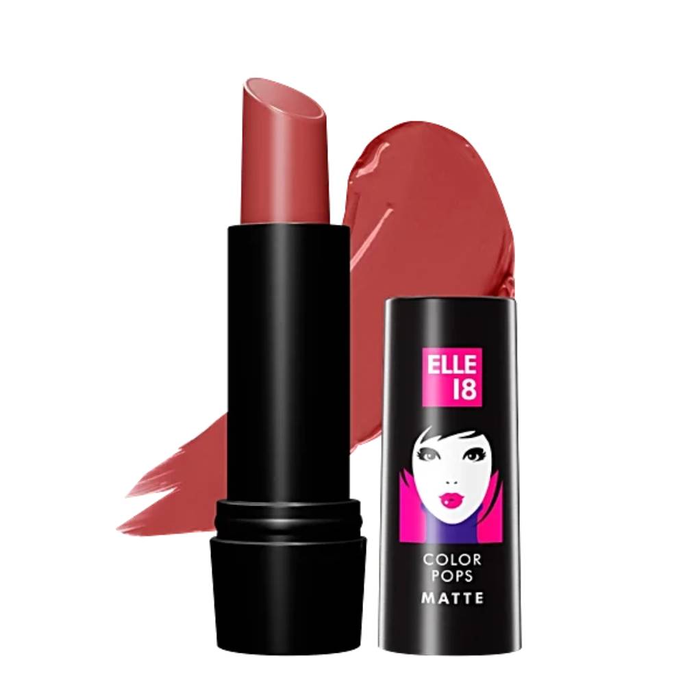 Elle 18 Color Pops Matte Lip Colour, 4.3 g P22 Pink Stylist