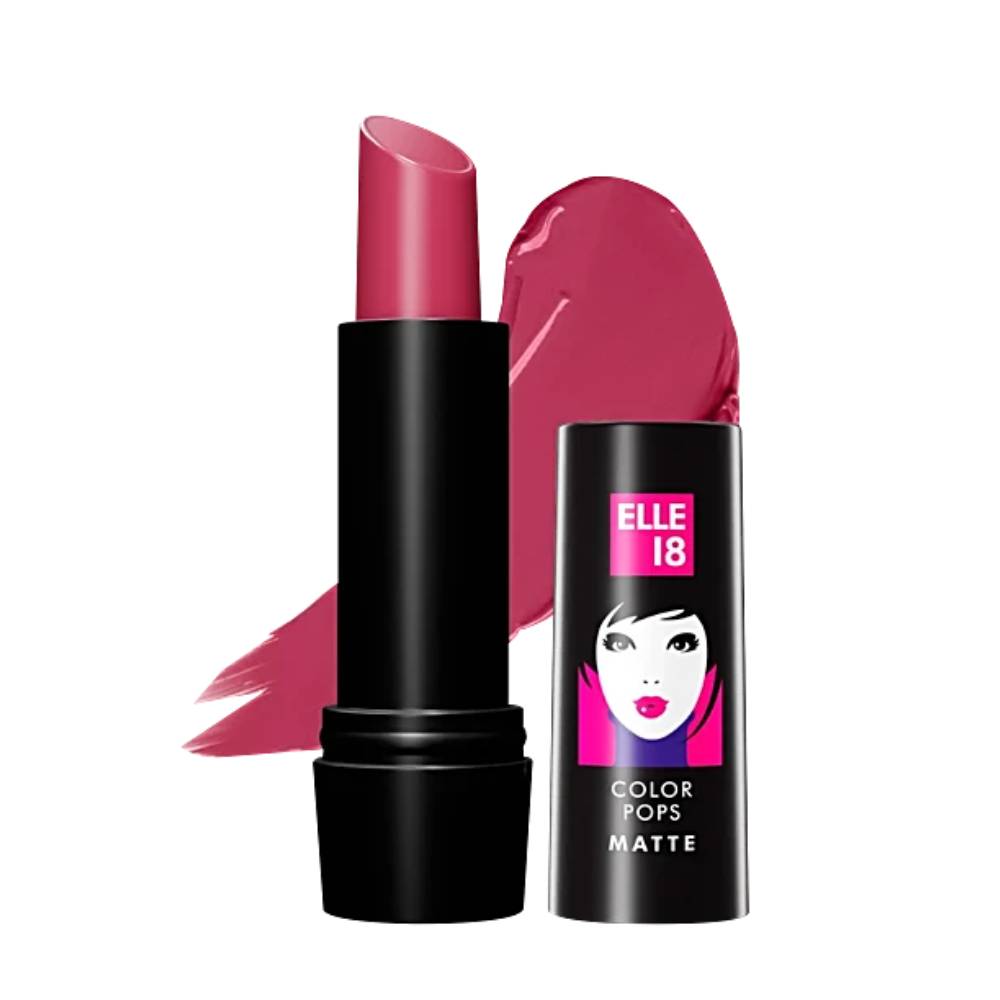 Elle 18 Color Pops Matte Lip Colour, 4.3 g P24 Pink Show