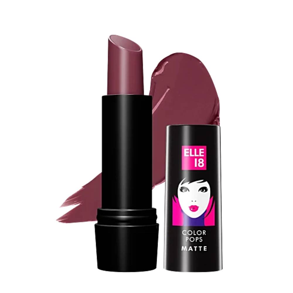 Elle 18 Color Pops Matte Lip Colour, 4.3 g W15 Winter Berry