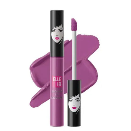 Elle 18 Liquid Lip Colour, 5.6 ml Purple Berry