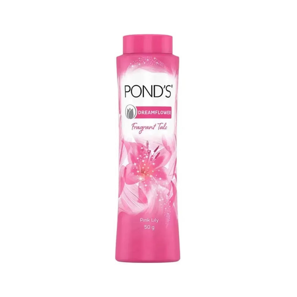 Pond's Dreamflower Fragrant Pink Lily Talc Powder - (50g)