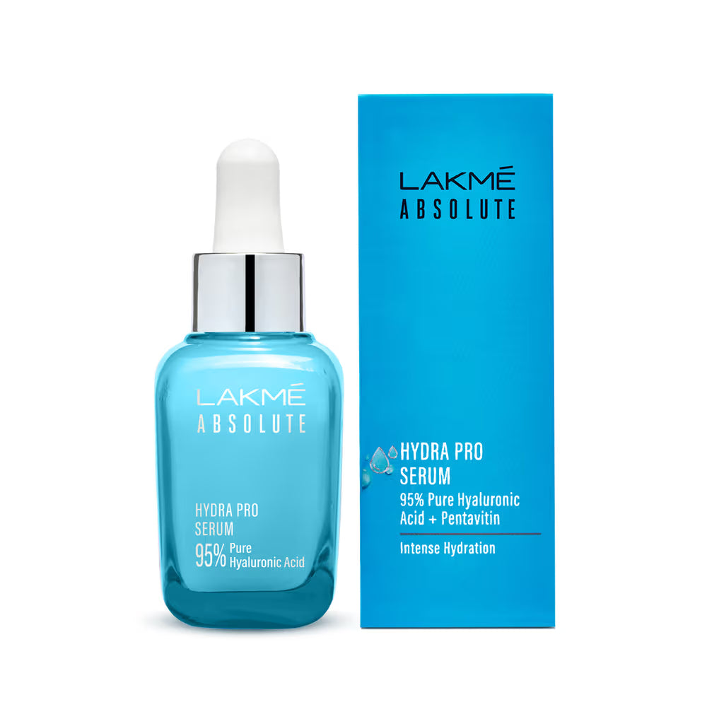 Lakme Absolute Hydra Pro Serum With 95% Pure Hyaluronic Acid For Intense Hydration (30ml)