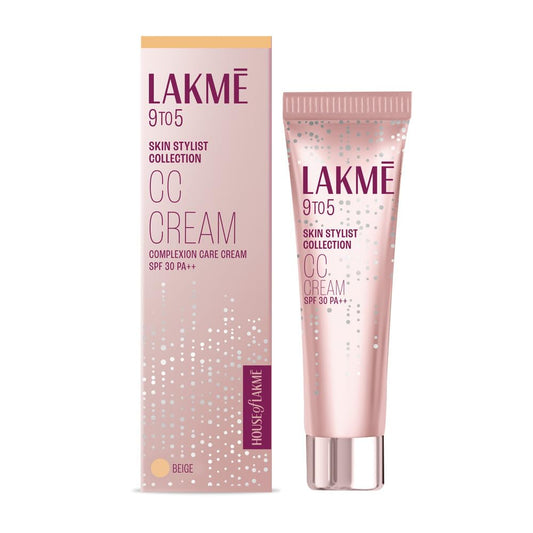 Lakme 9 To 5 Complexion Care Face CC Cream SPF 30 PA++ - Beige (30g)