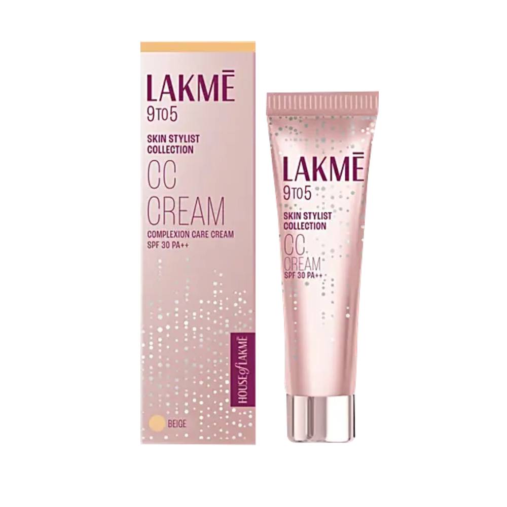 Lakme 9 To 5 CC Cream - SPF 30 PA++, 20 g Beige