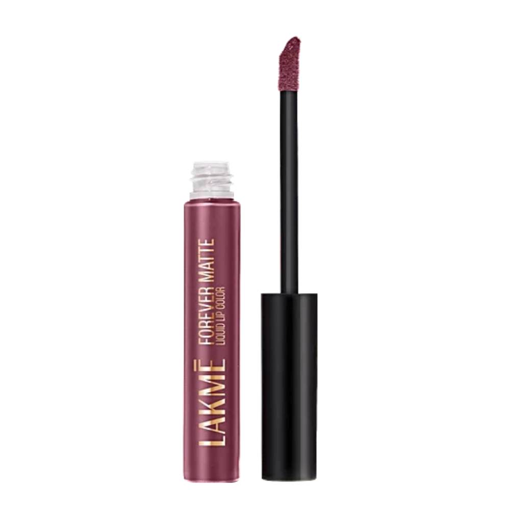 Lakme Forever Matte Liquid Lip Colour - 15 Mauve Ecstasy, 5.6 ml