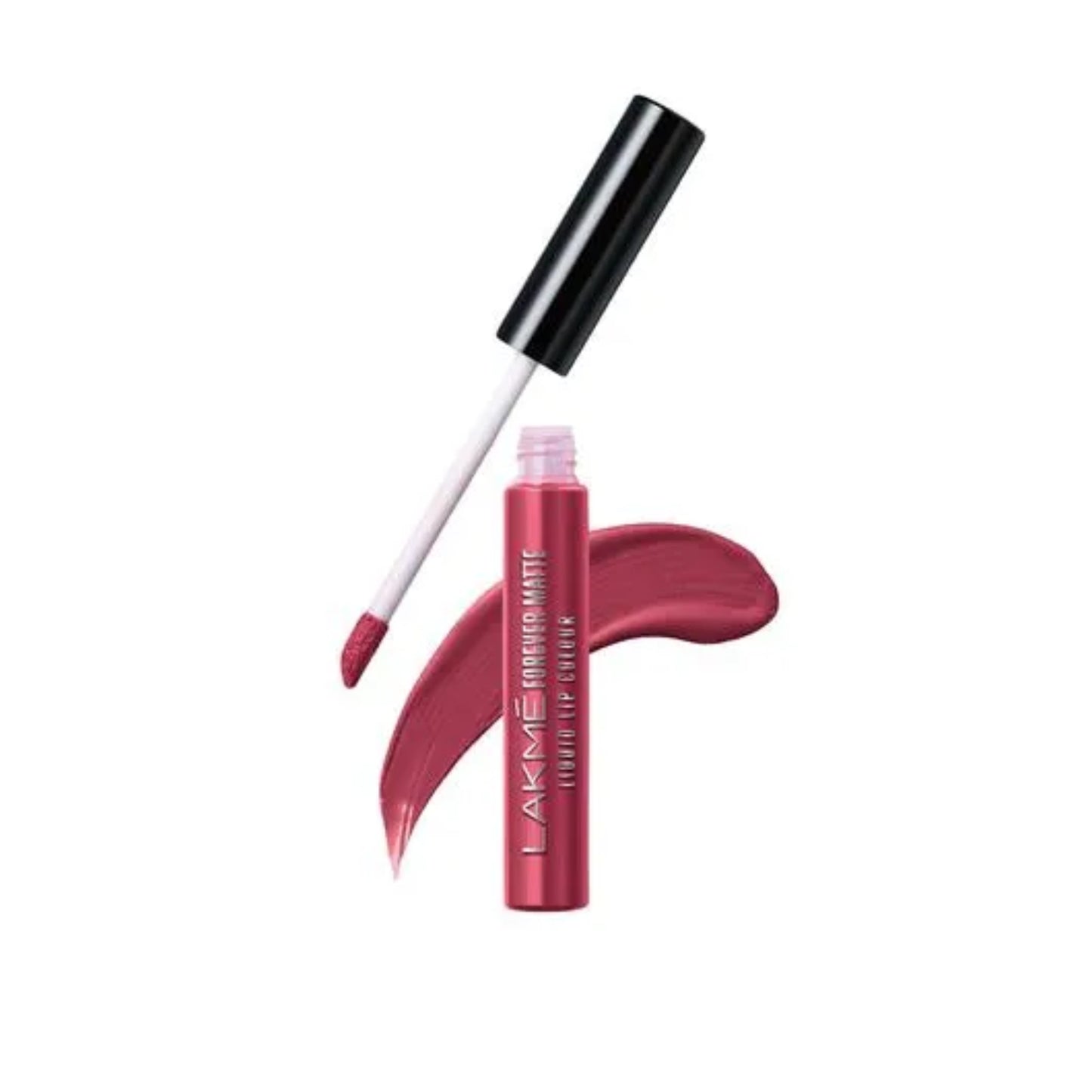 Lakme Forever Matte Liquid Lip Colour - Pink Glam, 5.6 ml