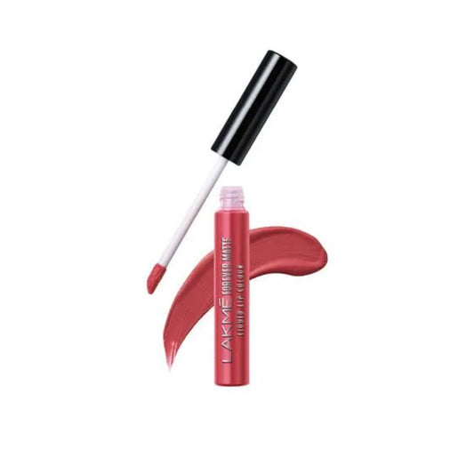 Lakme Forever Matte Liquid Lip Colour - 09 Pink Peach, 5.6 ml